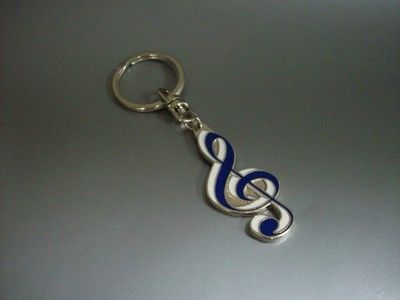 Chaveiro Clave DE SOL ESMALTADO 3D